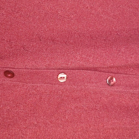 Herman Geist Vintage button front  sweater with sparkles - Picture 3 of 9